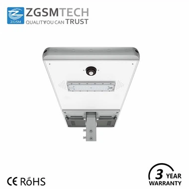 Lampadaire LED solaire intégré 50W